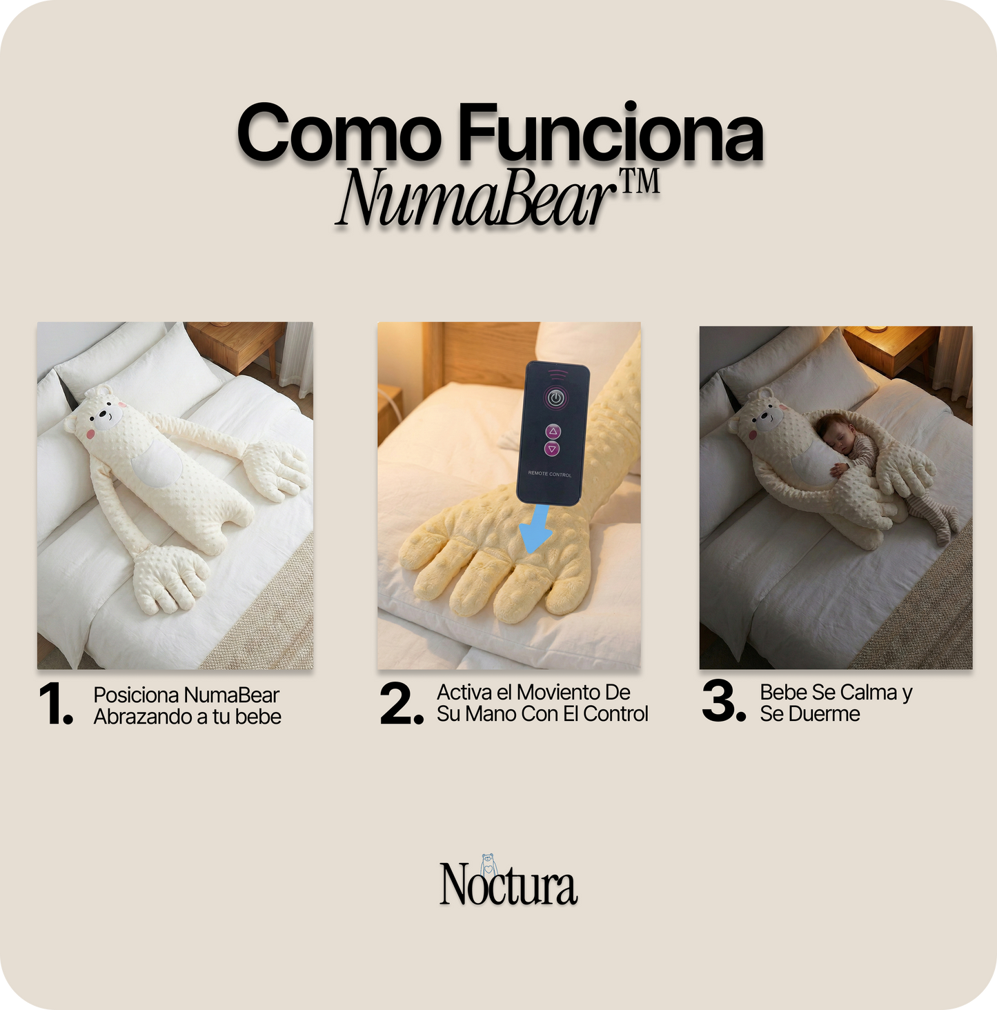 NumaBear™ — Duerme de corrido, suelta la alerta